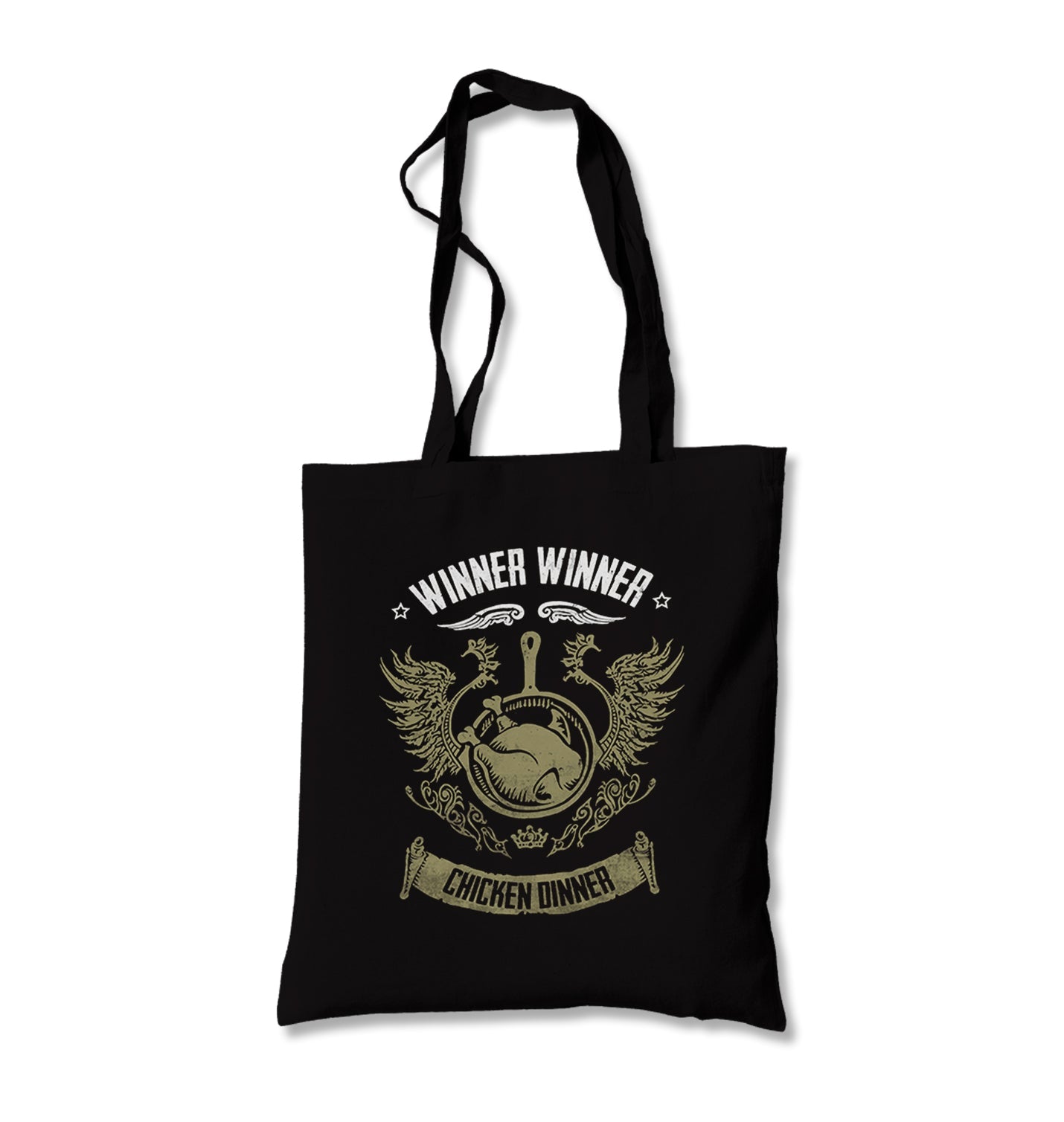 Winner Winner - Wings Canvas Totebag - Premium  from Wenswind - Just 5990! Shop now at W.E.N.S. WIND