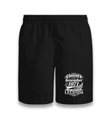 Life Begins in November 1971 Black Shorts - Premium  from W.E.N.S. WIND - Just 7990! Shop now at W.E.N.S. WIND