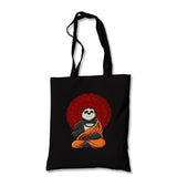 Panda Yoga Canvas Totebag - Premium  from Wenswind - Just 4990! Shop now at W.E.N.S. WIND