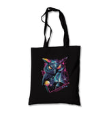 Full Turn - Owl Canvas Totebag - Premium  from Wenswind - Just 5990! Shop now at W.E.N.S. WIND