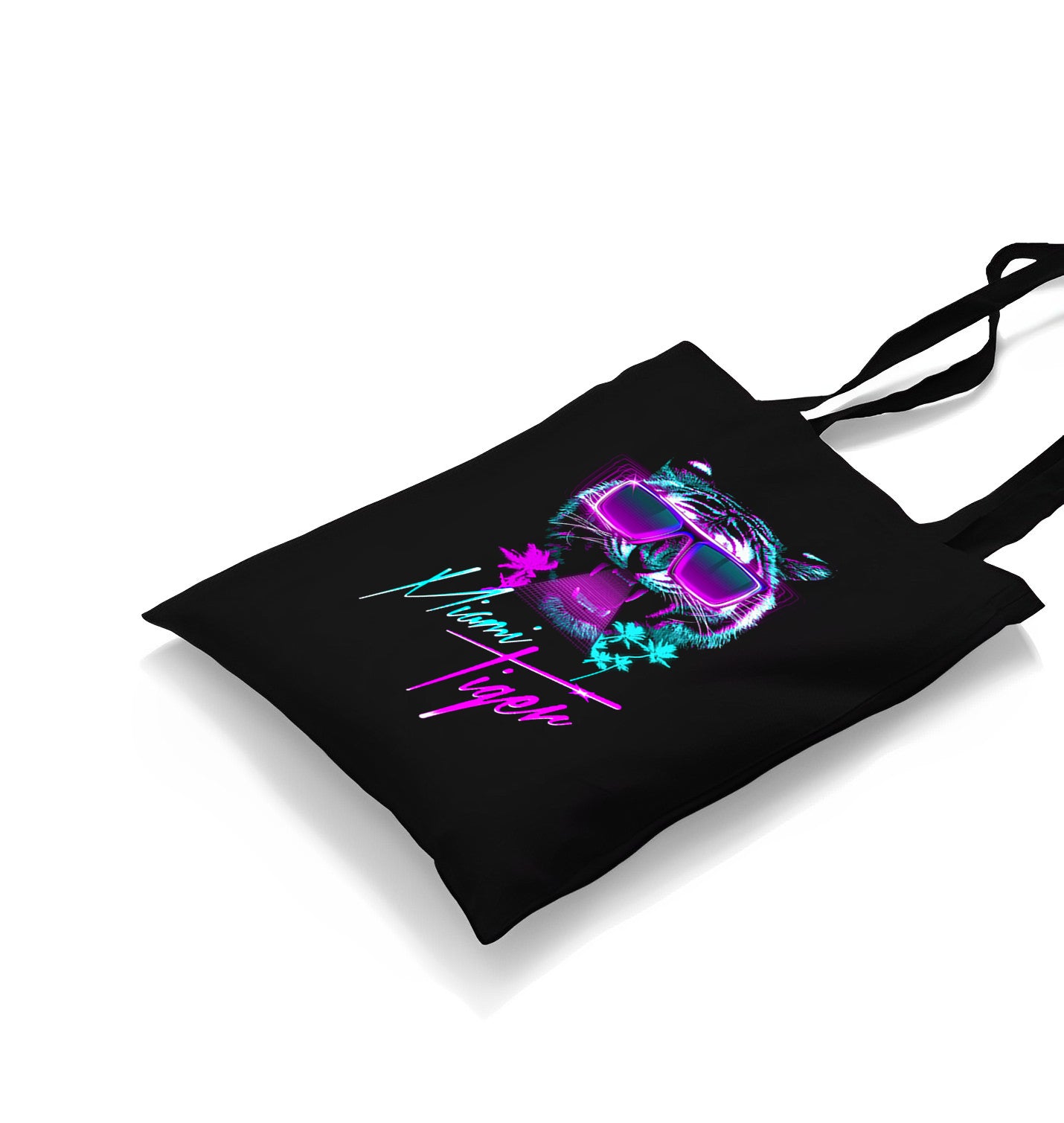 Miami - Tiger Canvas Totebag - Premium  from Wenswind - Just 5990! Shop now at W.E.N.S. WIND