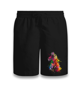 Tiger Roar Black Shorts - Premium  from W.E.N.S. WIND - Just 7990! Shop now at W.E.N.S. WIND