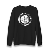 Vintage Clock Unisex Black Sweatshirt - Premium  from W.E.N.S. WIND - Just 10990! Shop now at W.E.N.S. WIND