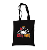 Ping Pong - King Gorilla Black Canvas Totebag - Premium  from W.E.N.S. WIND - Just 4990! Shop now at W.E.N.S. WIND