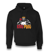 Ping Pong-King Gorilla Unisex Black Hoodie - Premium  from W.E.N.S. WIND - Just 11990! Shop now at W.E.N.S. WIND