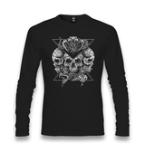 Skull Snake Tattoo Unisex Black Longsleeve - Premium  from W.E.N.S. WIND - Just 7990! Shop now at W.E.N.S. WIND