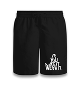 If You Like It Wear It Black Shorts - Premium  from W.E.N.S. WIND - Just 7990! Shop now at W.E.N.S. WIND