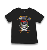 Pirate Colorful Kid's Black T-shirt - Premium  from W.E.N.S. WIND - Just 5990! Shop now at W.E.N.S. WIND