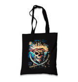 Pirate Swords Black Canvas Totebag - Premium  from W.E.N.S. WIND - Just 4990! Shop now at W.E.N.S. WIND