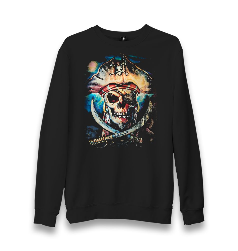 Pirate Swords Unisex Black Sweatshirt - Premium  from W.E.N.S. WIND - Just 10990! Shop now at W.E.N.S. WIND