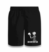 2B Or Not 2B Black Shorts - Premium Shorts from W.E.N.S. WIND - Just 7990! Shop now at W.E.N.S. WIND