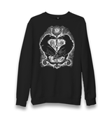 Raven Bird-Eye Unisex Black Sweatshirt - Premium  from W.E.N.S. WIND - Just 10990! Shop now at W.E.N.S. WIND