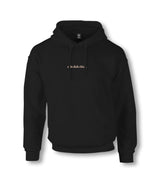 Side Dish Chick Unisex Black Hoodie Graphic Print