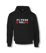 Future Milf Unisex Black Hoodie Graphic Print