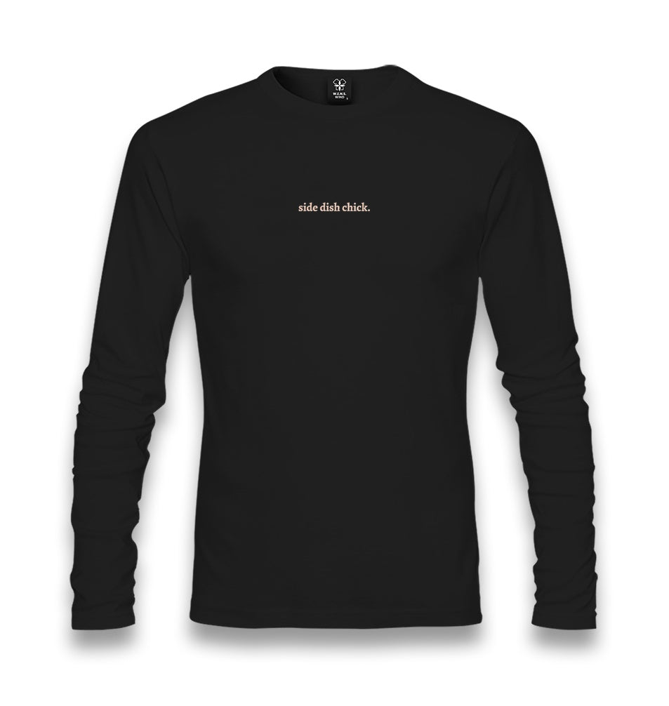 Side Dish Chick Unisex Longsleeve Graphic Print