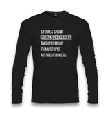 Intelligent People Swear More Unisex Longsleeve Graphic Print