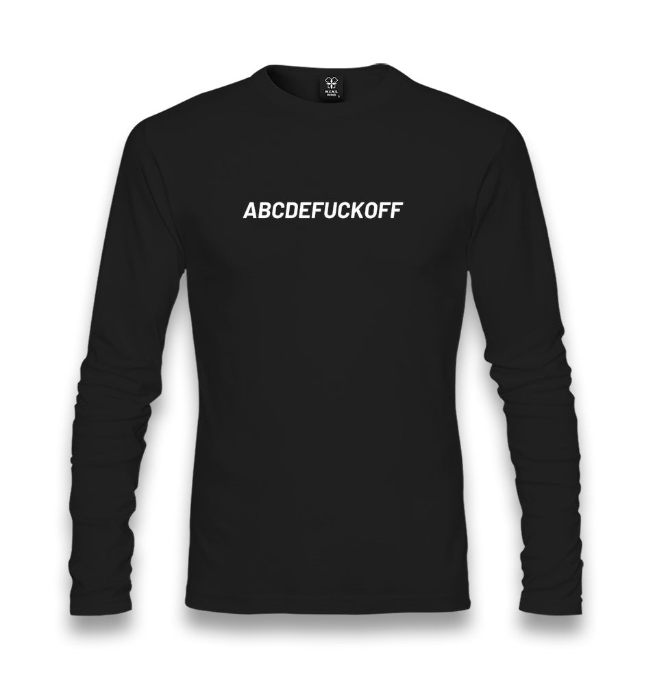 ABCDEFCKOFF Unisex Longsleeve Graphic Print
