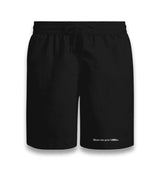 Show Me Your Books Unisex Black Shorts Graphic Print