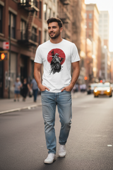 Japanese Warrior - Sword Men's White Tshirt