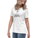 Love is Easy Queen is Busy Women's Relaxed T-Shirt - Premium  from W.E.N.S. WIND - Just 7500! Shop now at W.E.N.S. WIND