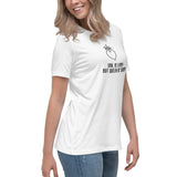 Love is Easy Queen is Busy Women's Relaxed T-Shirt - Premium  from W.E.N.S. WIND - Just 7500! Shop now at W.E.N.S. WIND